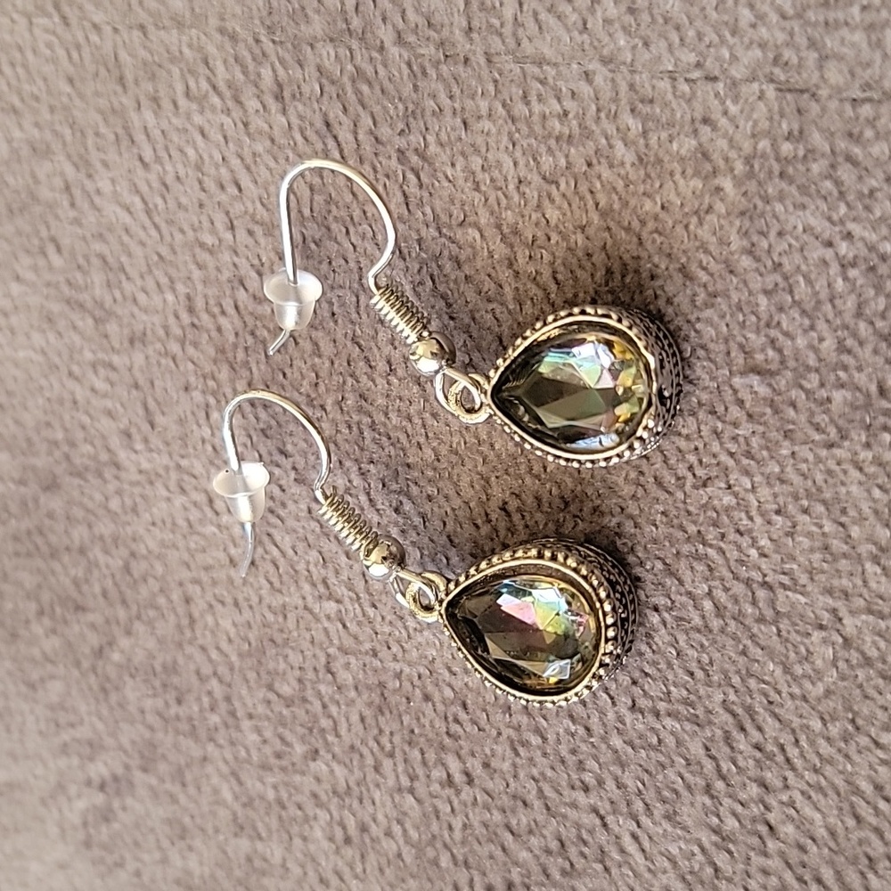Mystic Quartz Drop Earrings
